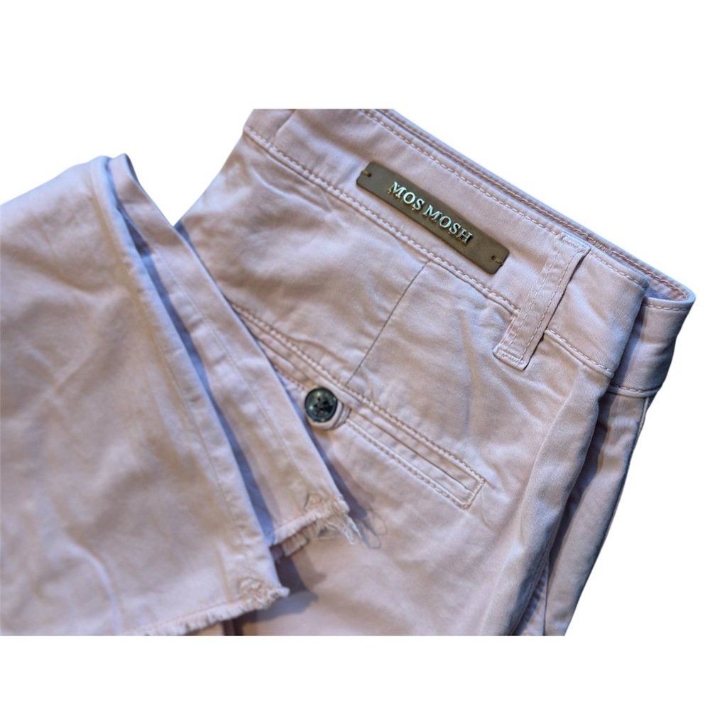 Baby Pink Raw Edge Mos Mosh Pant